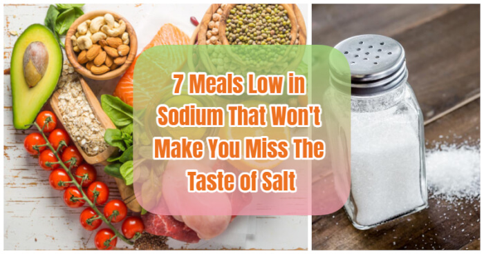 Meals Low in Sodium