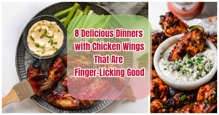 Dinners with Chicken Wings