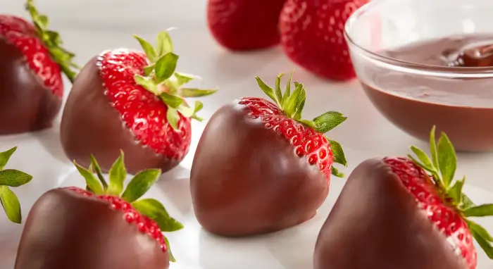 3-Ingredients Recipes, Chocolate Covered Strawberries