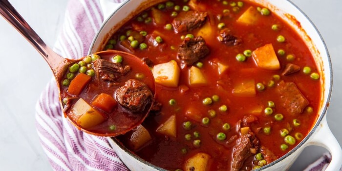 Dinners High In Fiber: Beef And Vegetables Stew