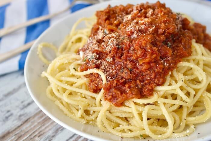 Ground Beef Spaghetti