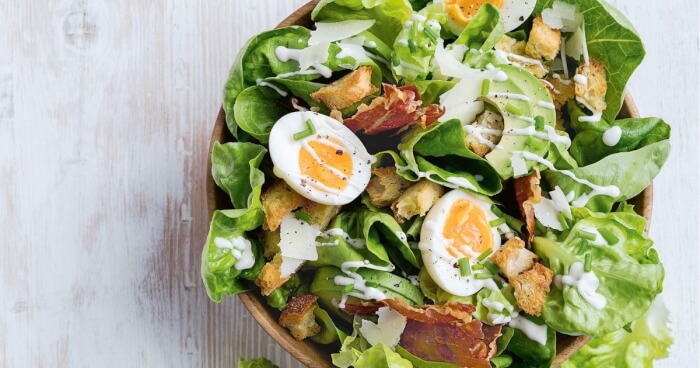 Recipes for dinner: Caesar salad