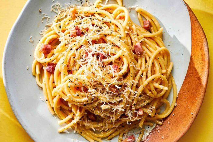 Something About Spaghetti Carbonara