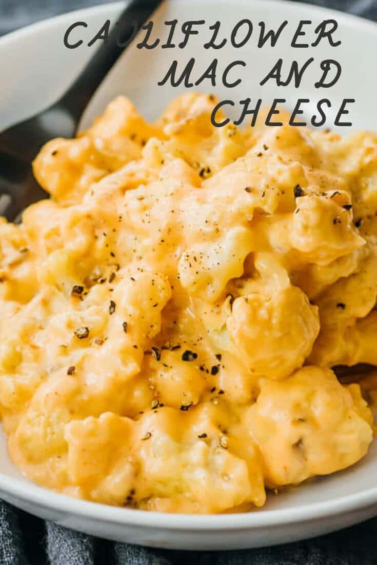 Keto cauliflower mac and cheese-easy