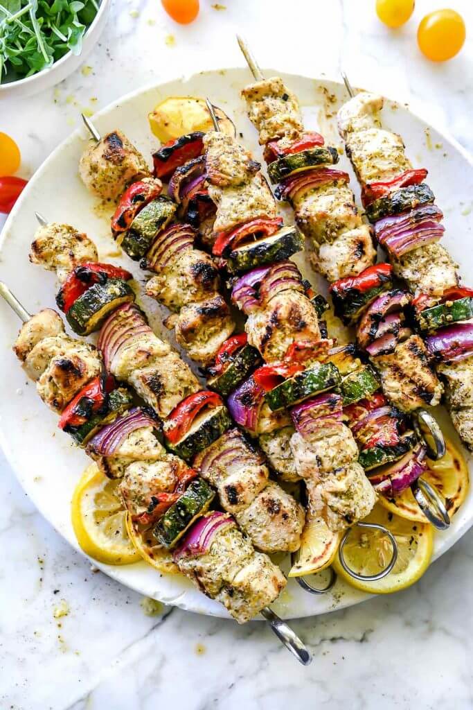 20 "Must-Serve" Grilled Chicken Kabobs For Summer - Easy ...