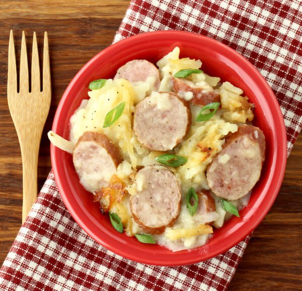 #13 Crockpot Sausage and Potatoes