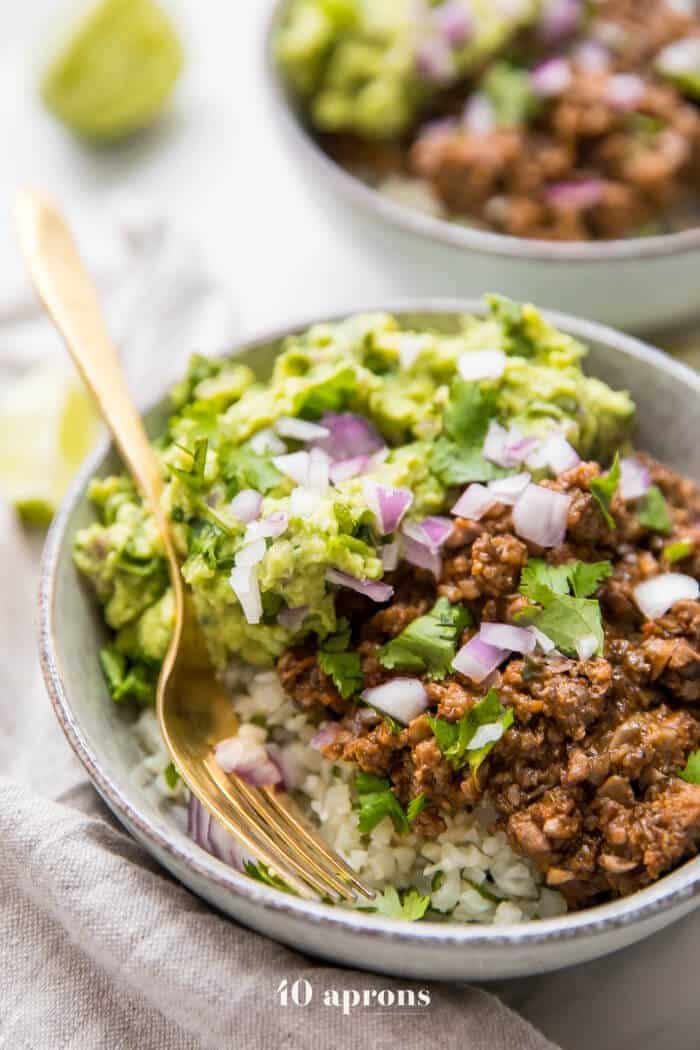 #18 Beef and Avocado Bowls