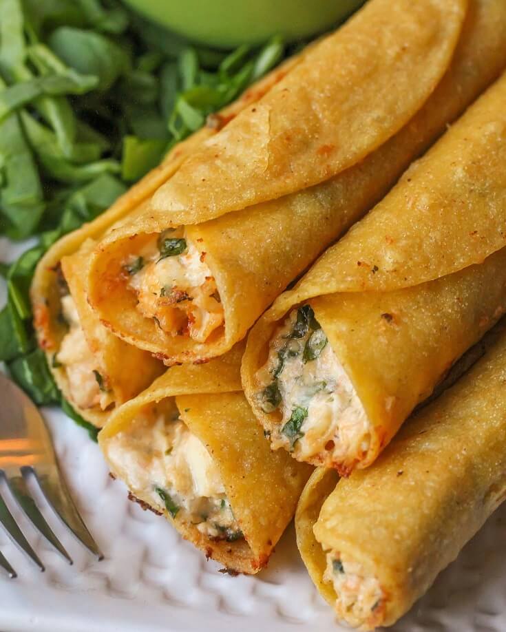 #21 Cream Cheese and Chicken Taquitos