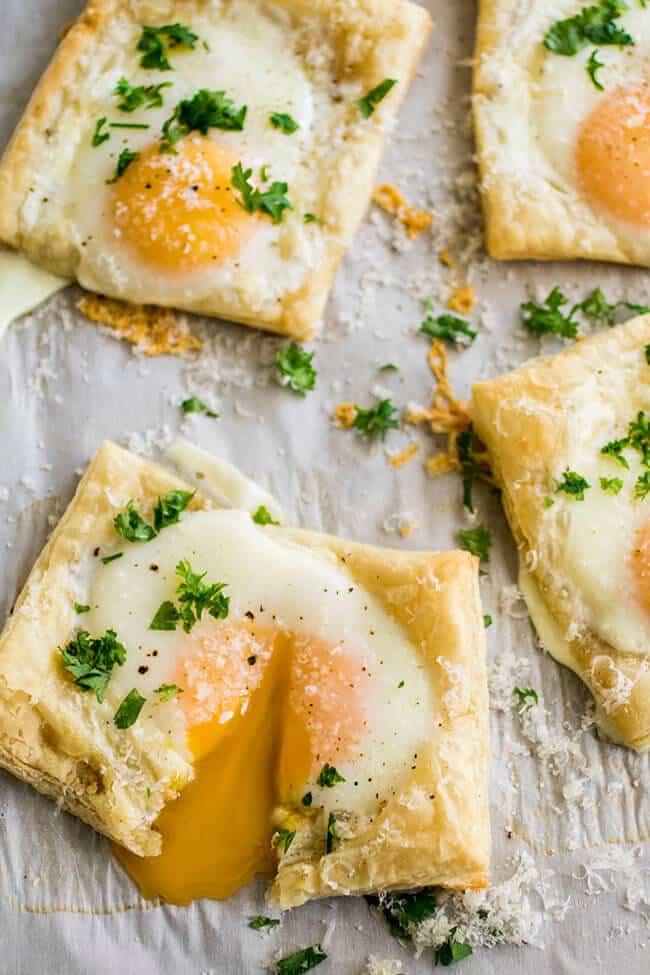 #21 Easy Puff Pastry Baked Eggs