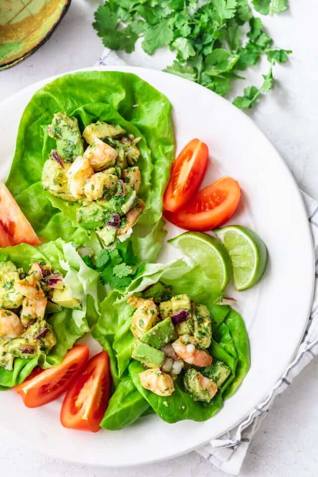 #22 Healthy Shrimp and Avocado Salad