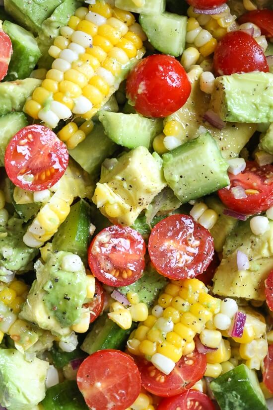 #25 Corn Avocado Salad rv