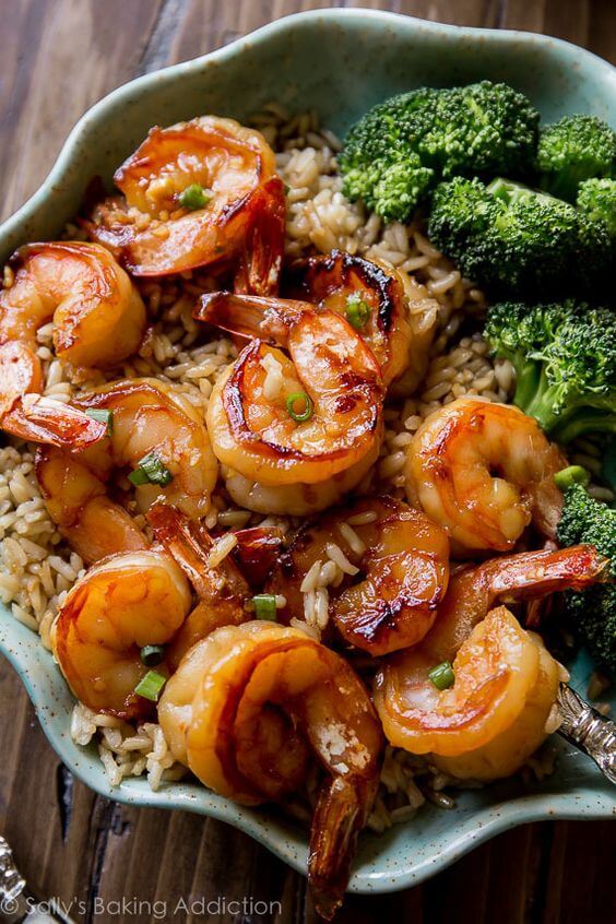 #25 Honey Garlic Shrimp