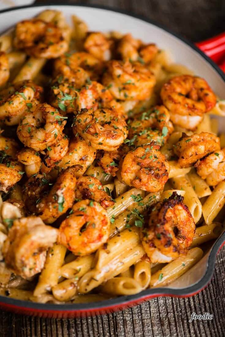 cajun shrimp pasta