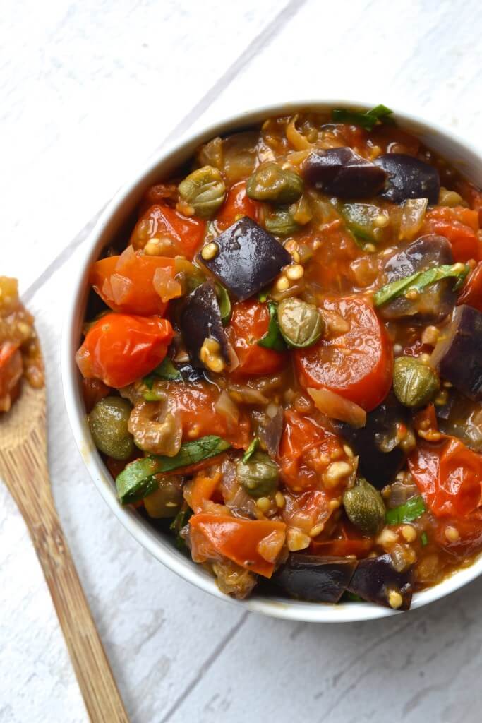 #6 Eggplant Caponata