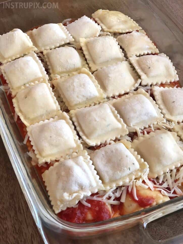 #8 3-Ingredient Ravioli Cake