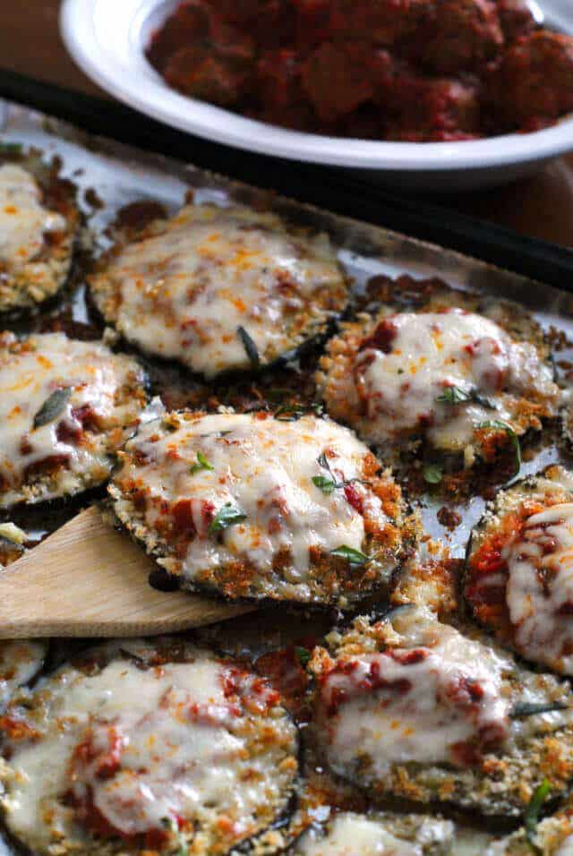 #9 Sheet Pan Eggplant Parmesan