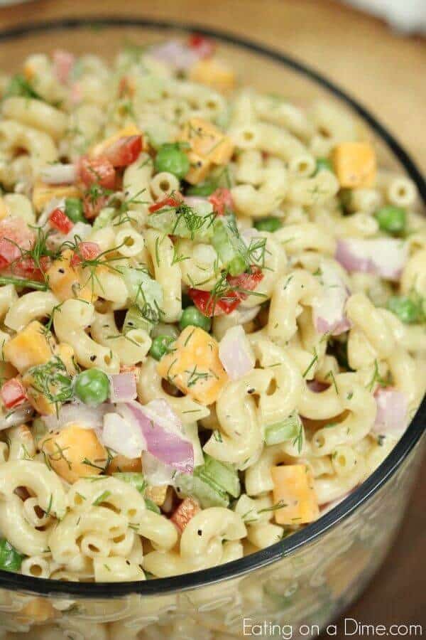 easy macaroni pasta salad