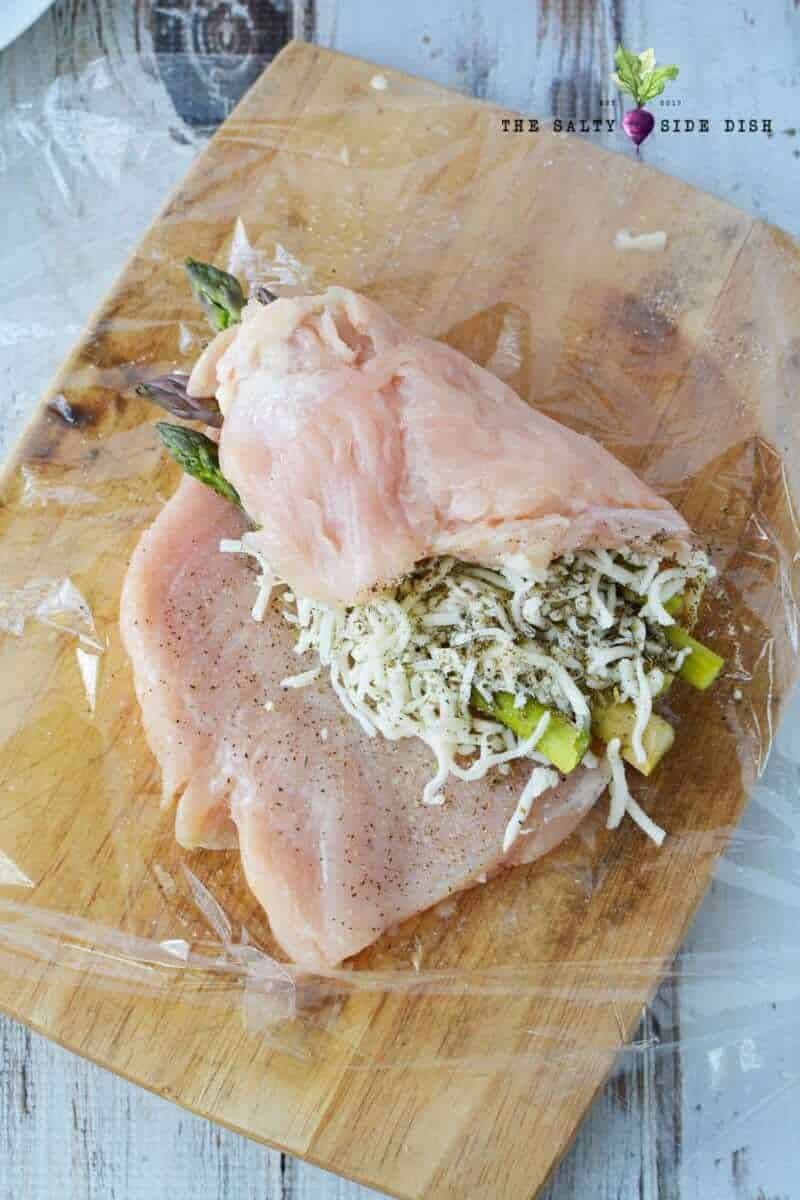 13 Asparagus Stuffed Chicken Breasts