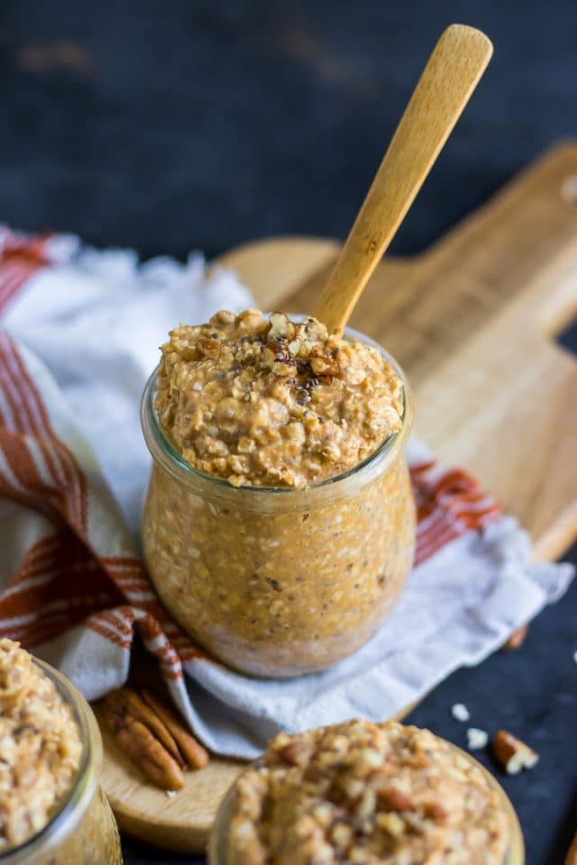 Pumpkin Pie Overnight Oats