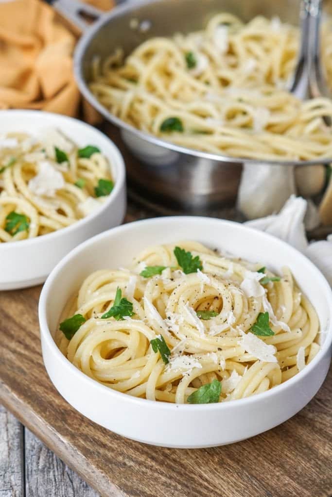 sauce garlic lemon butter pasta recipe dishes