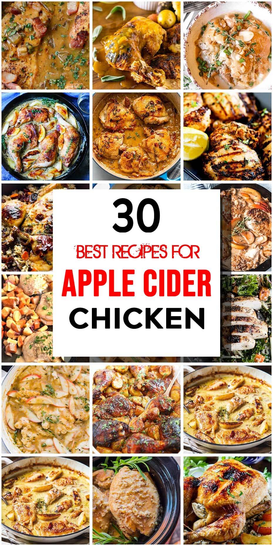 30 Apple Cider Chicken Dishes That Are Crazy Good