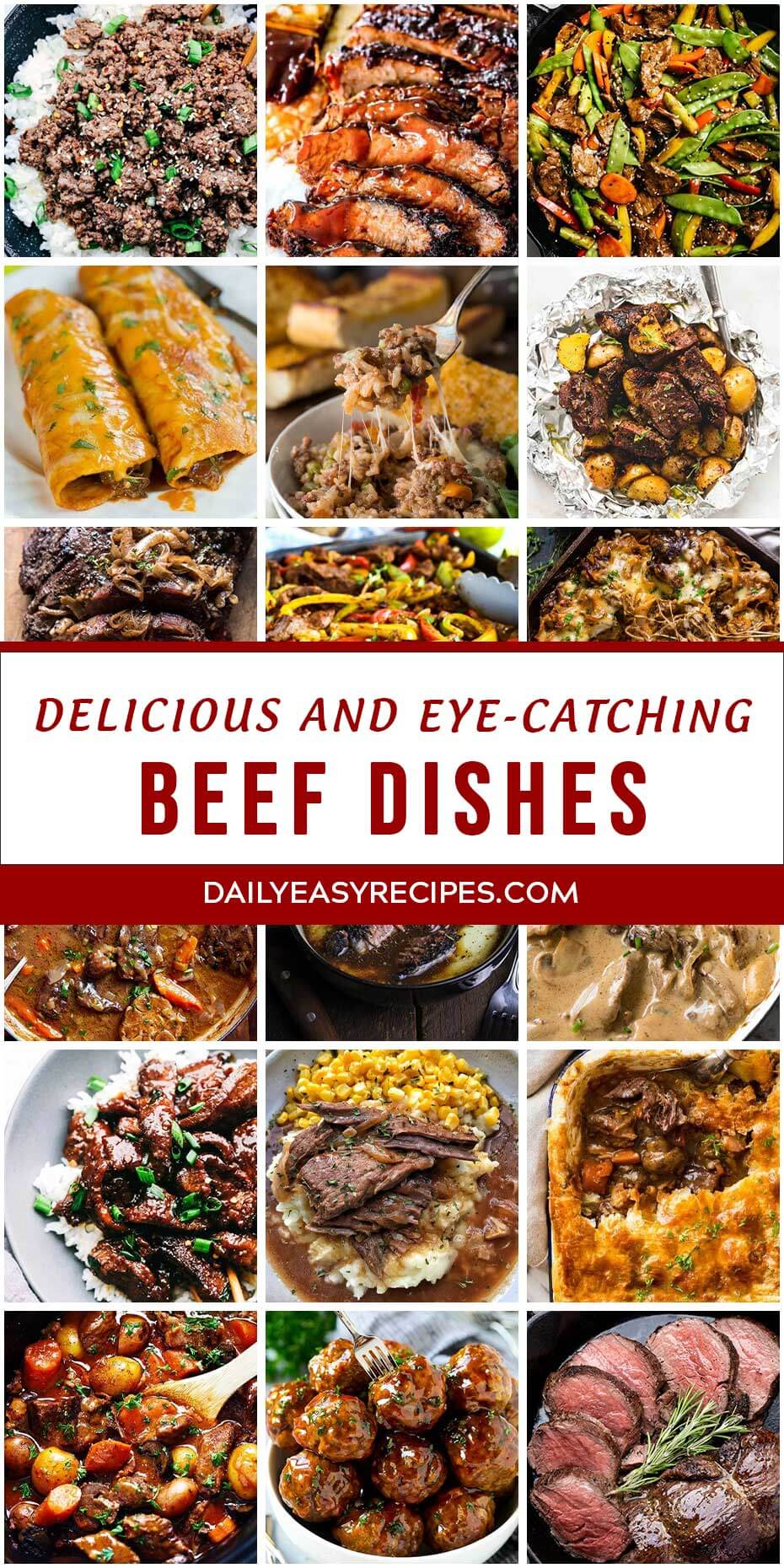 30 Delicious and Eye-Catching Beef Dishes