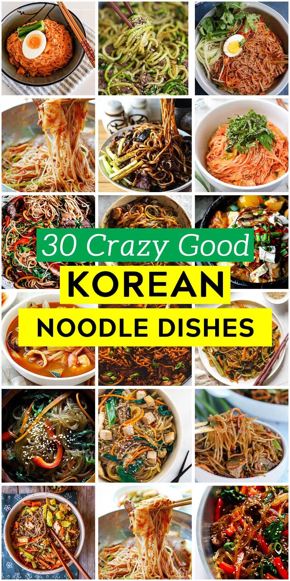 Top 30 Korean Noodle Dishes That You Should Try Once