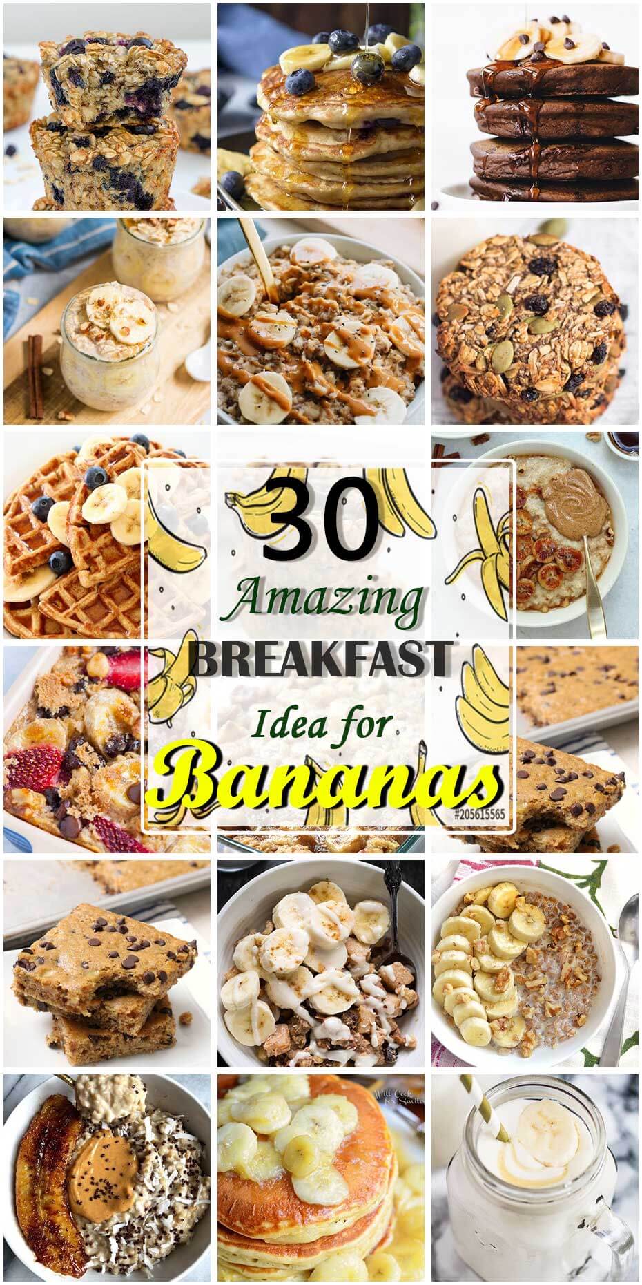 30 Amazing Breakfast Ideas For Bananas Easy And Healthy Recipes