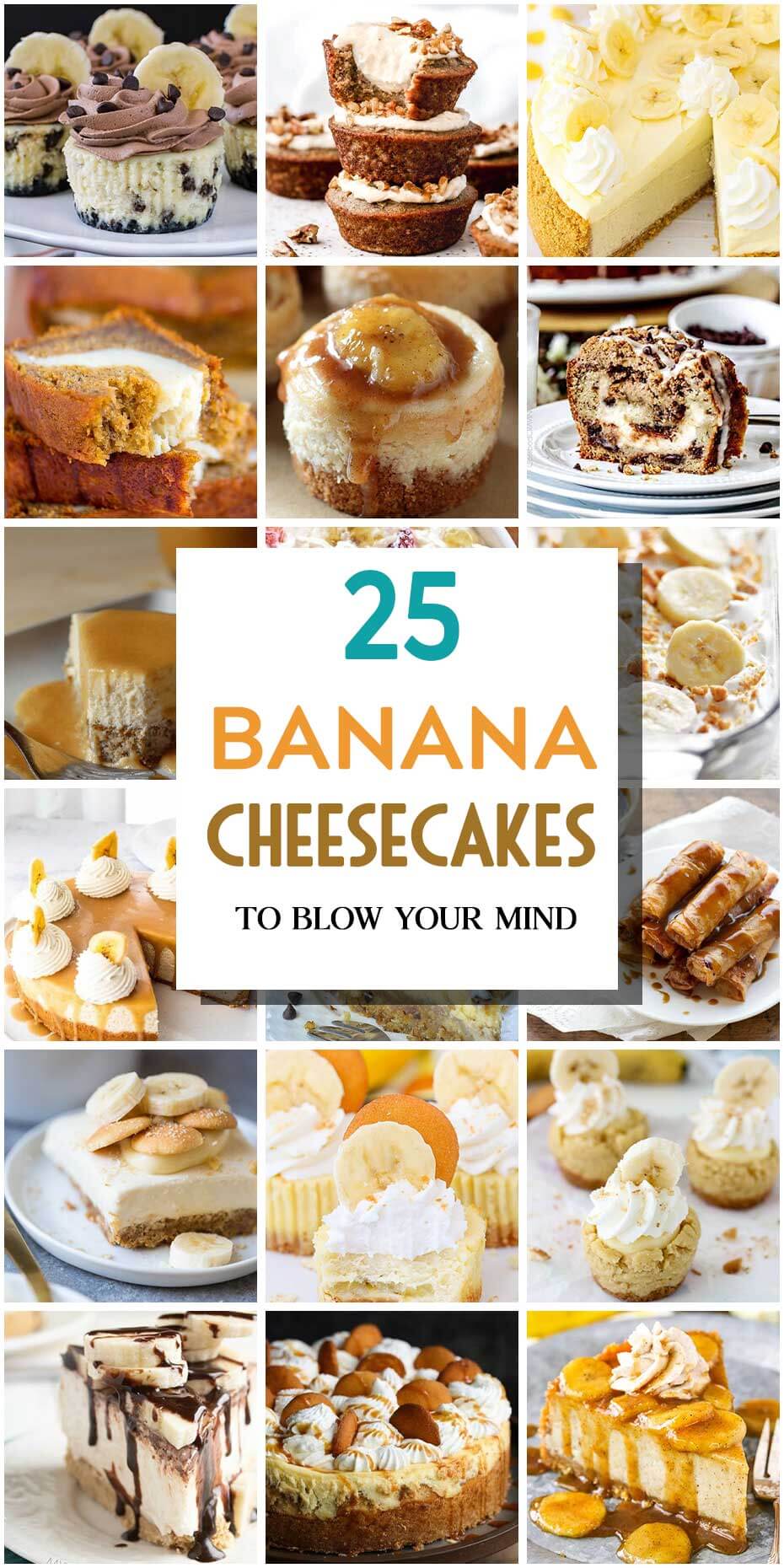 25 Banana Cheesecakes To Blow Your Mind