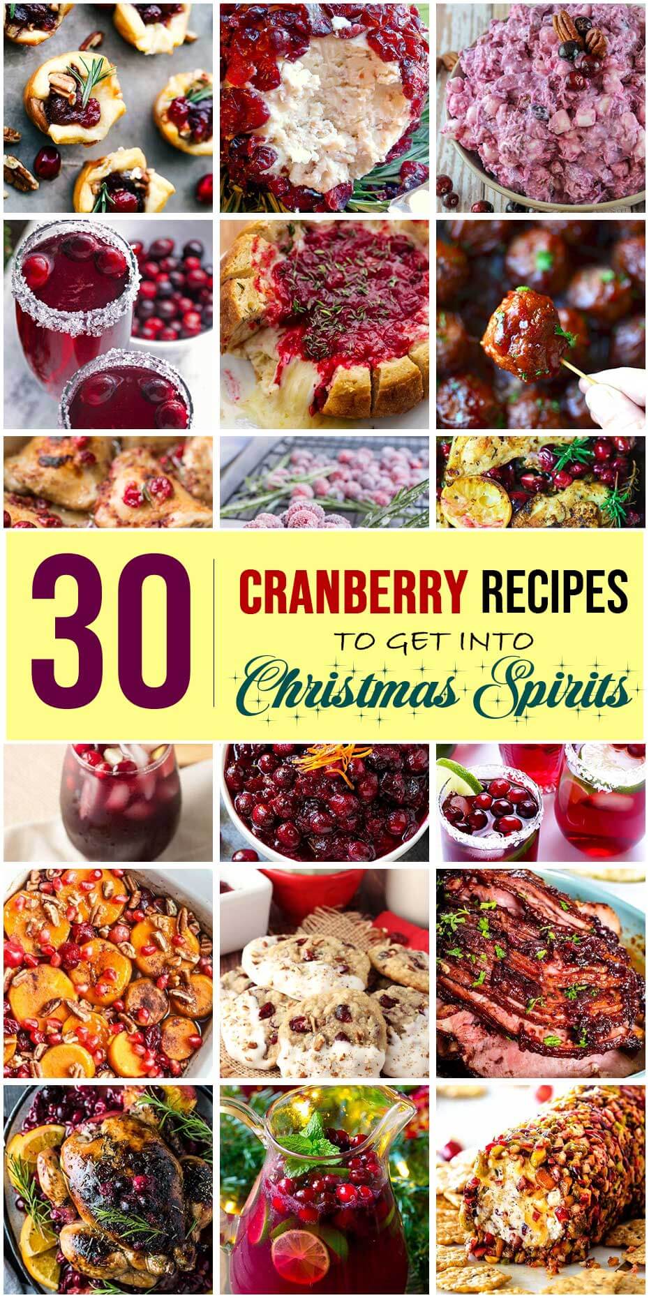 30 Best Cranberry Recipes To Get Into Christmas Spirit - Easy and ...