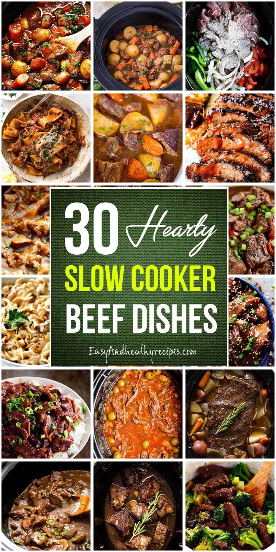 30 Best Slow Cooker Beef Dishes You Should Try