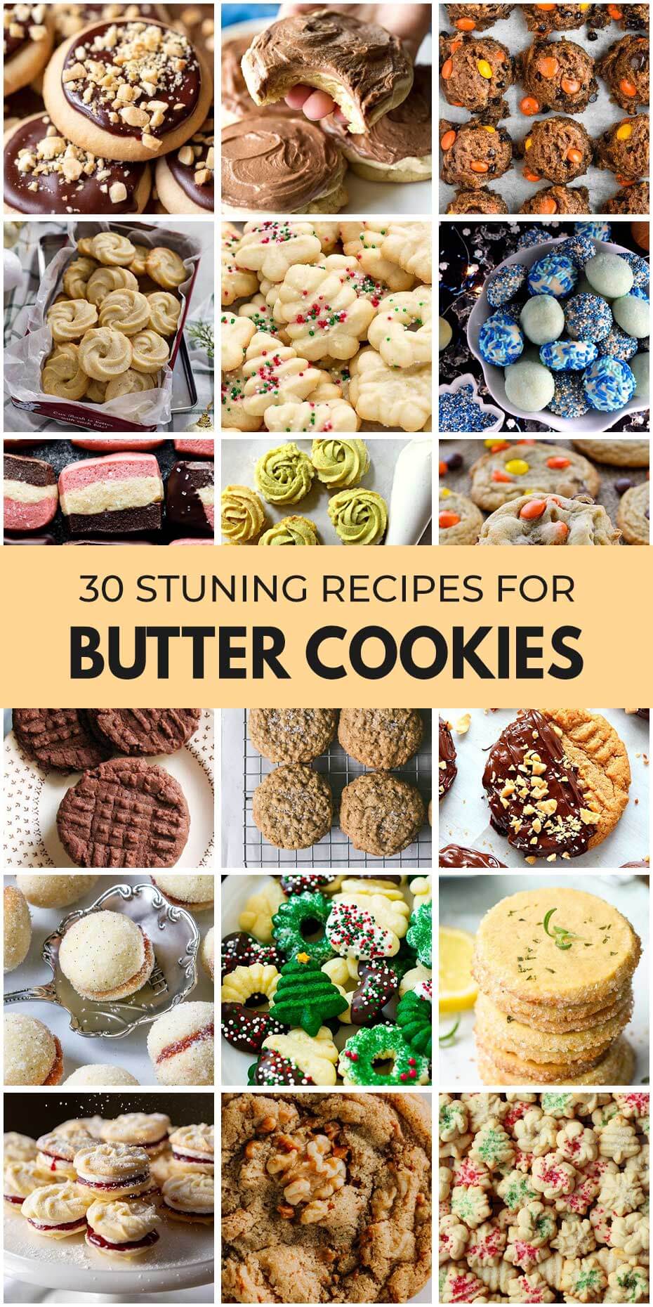 30 Crazy Good Types Of Butter Cookies 