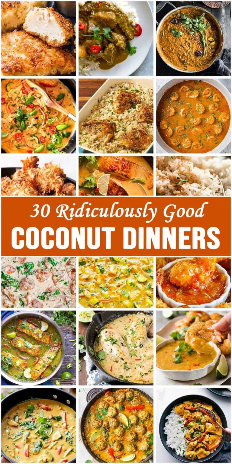 30 Of The Best Coconut Dinners You Should Try Healthy