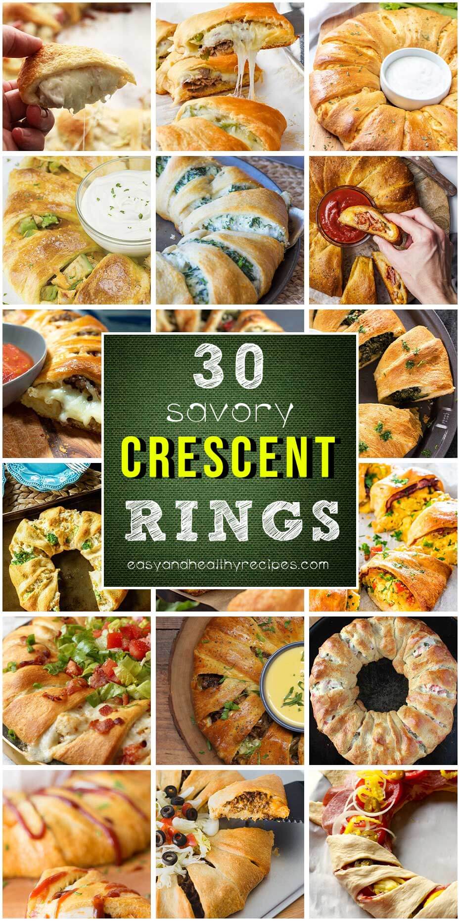 30 Savory Crescent Rings You Should Try