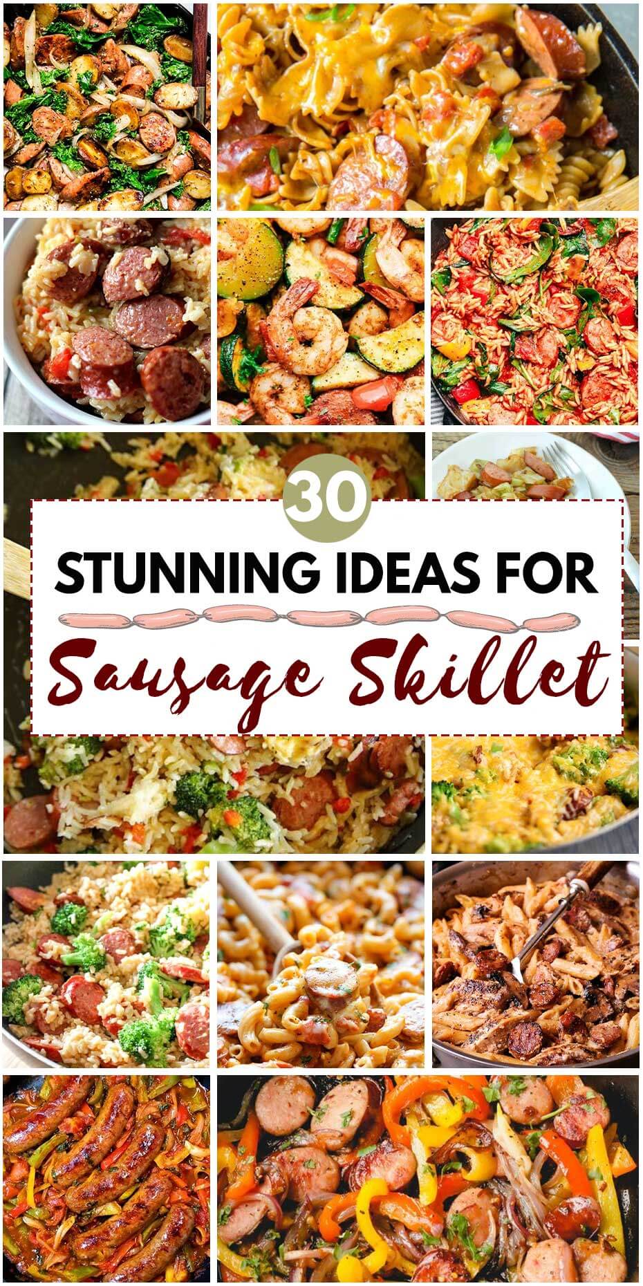 30 Stunning Ideas For Sausage Skillet