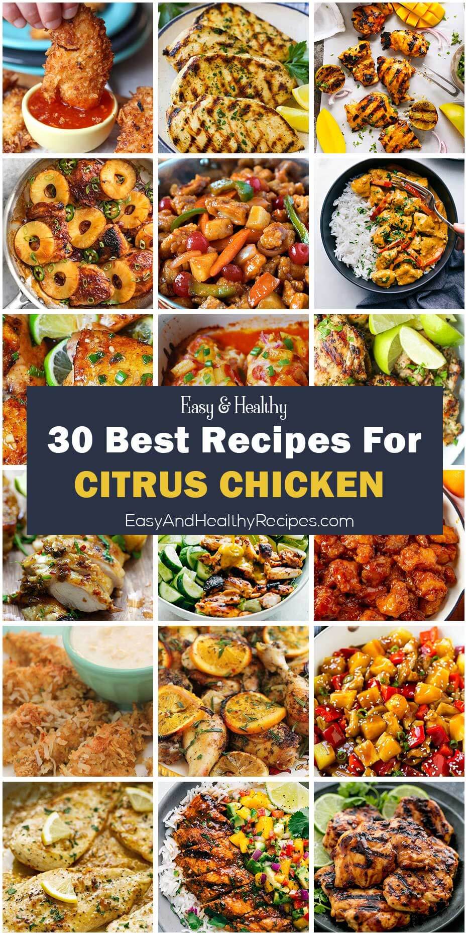 Top 30 Citrus Chicken Dishes You Should Taste