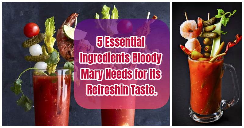 Ingredients Bloody Mary