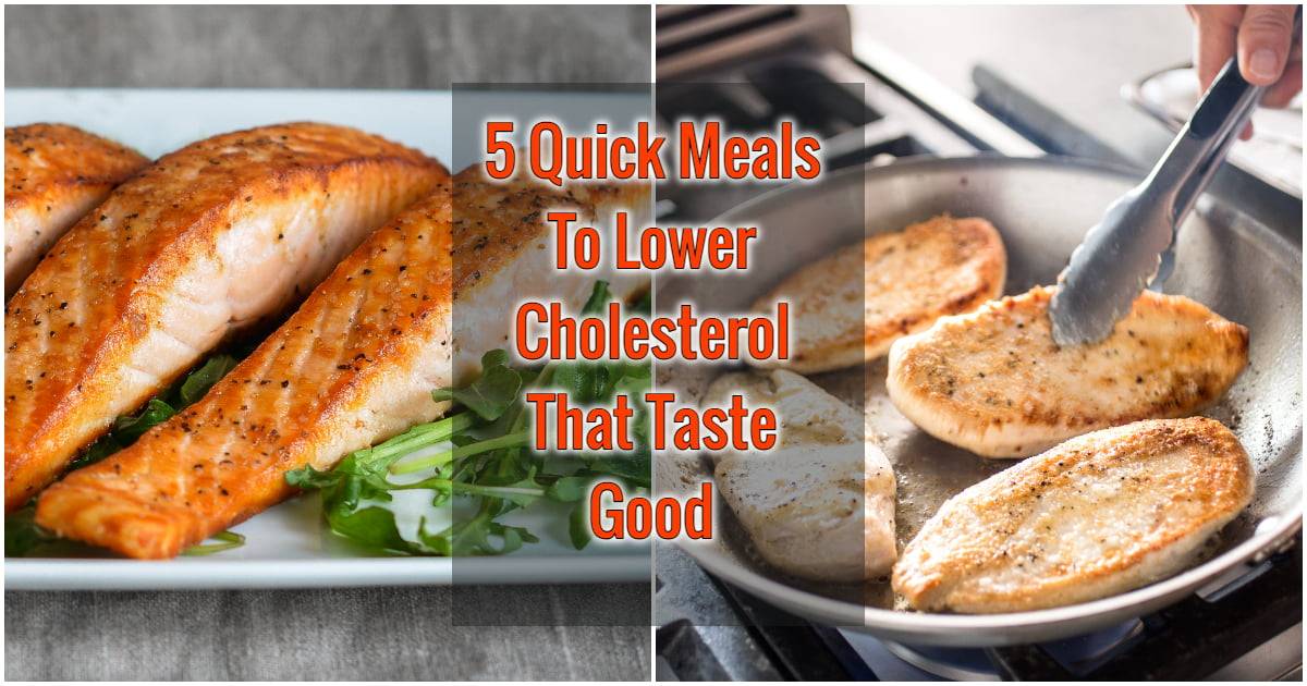 meals to lower cholesterol