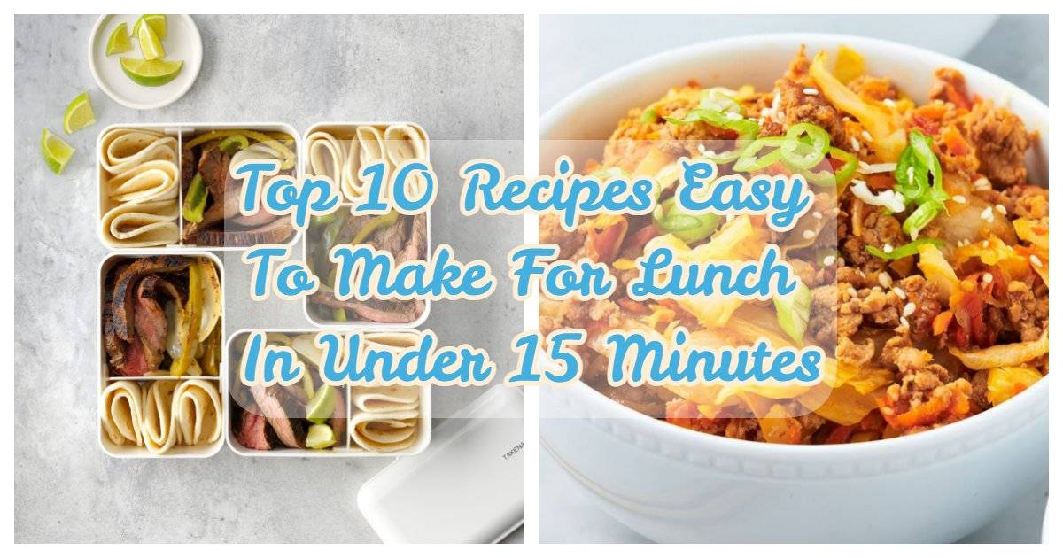 recipes easy to make