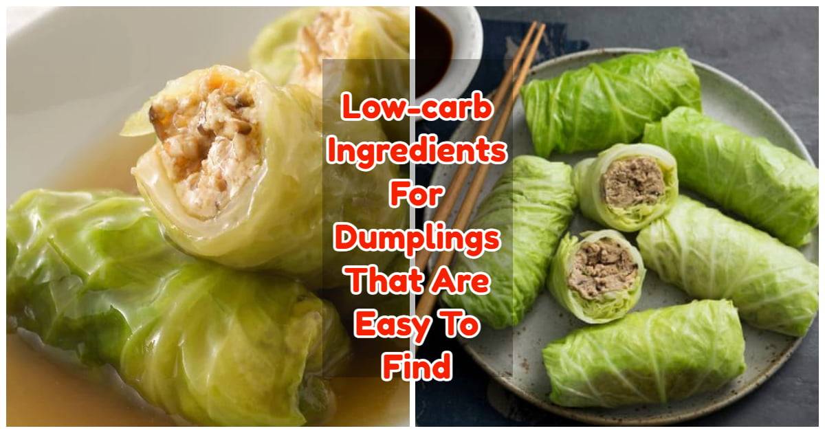 ingredients for dumplings