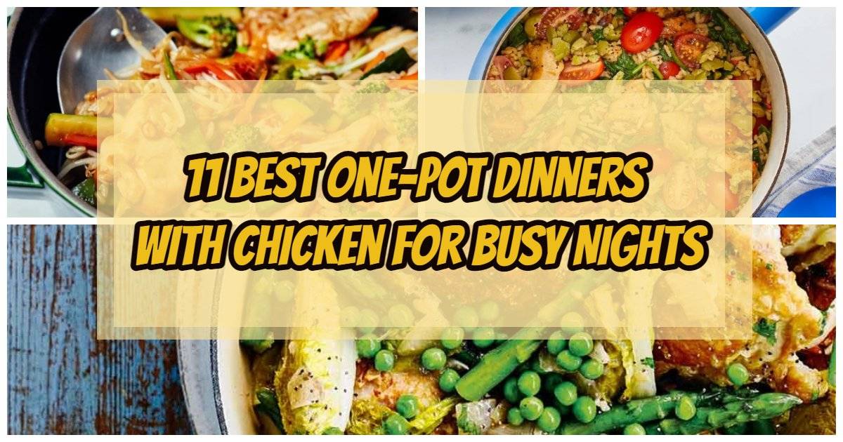 one pot dinner with chicken
