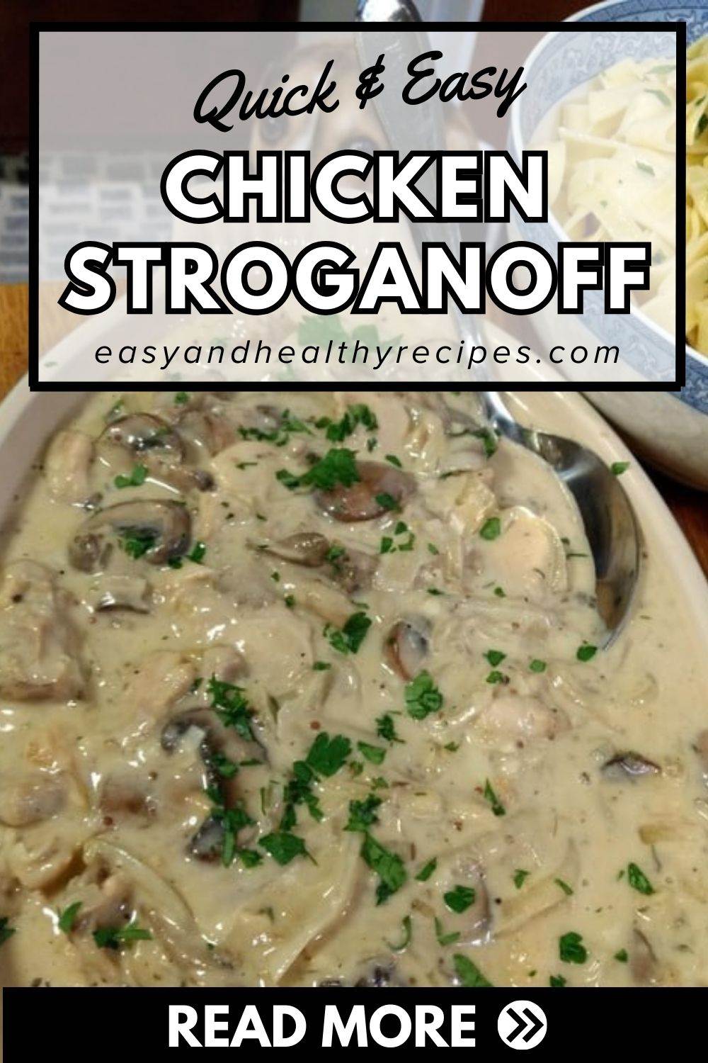 The Best Chicken Stroganoff Recipe Ever - Easy and Healthy Recipes