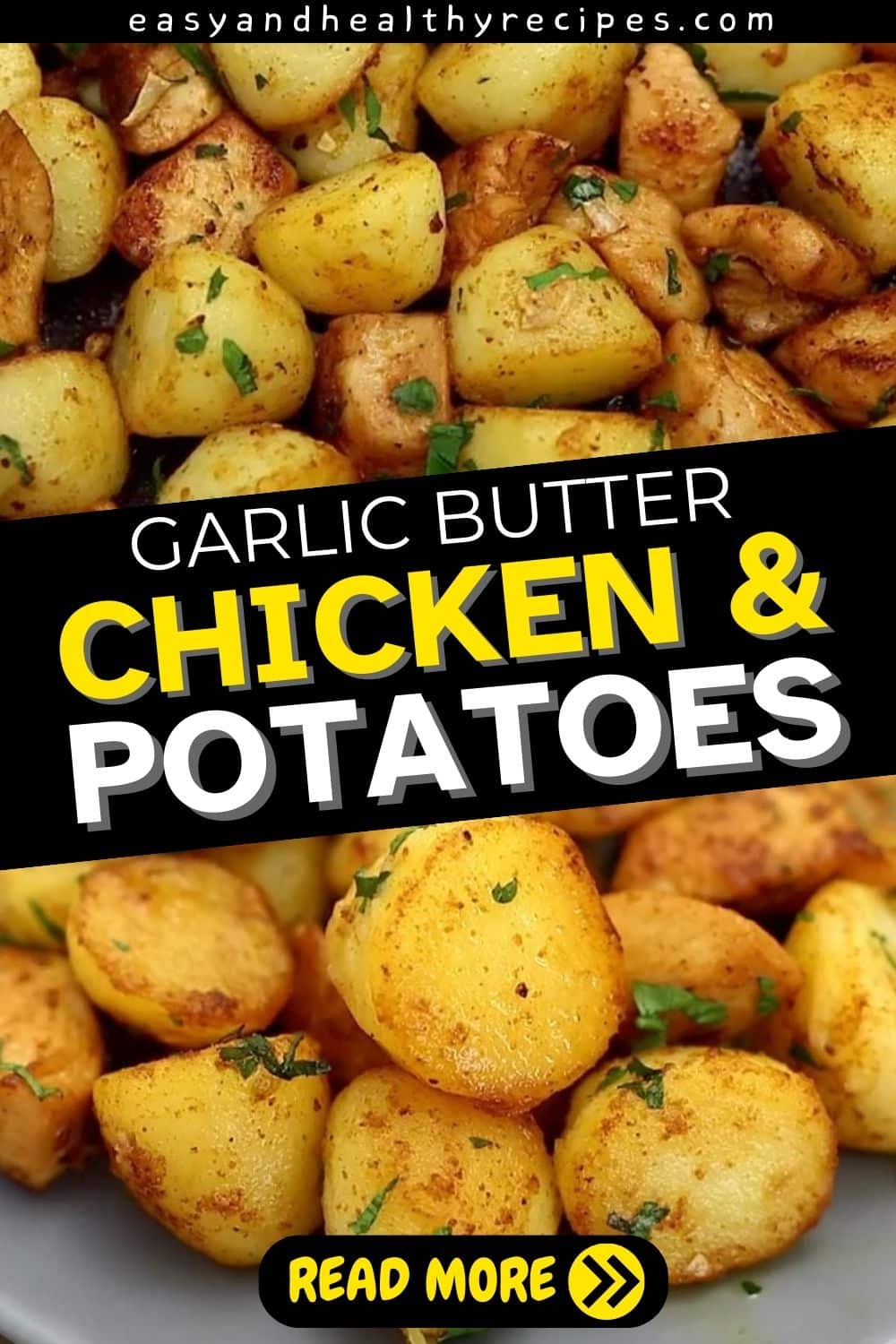 Garlic Butter Chicken And Potatoes