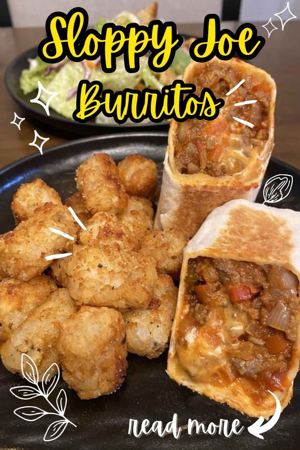 Sloppy Joe Burritos