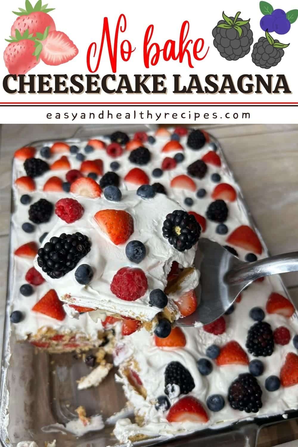 Cheesecake Lasagna