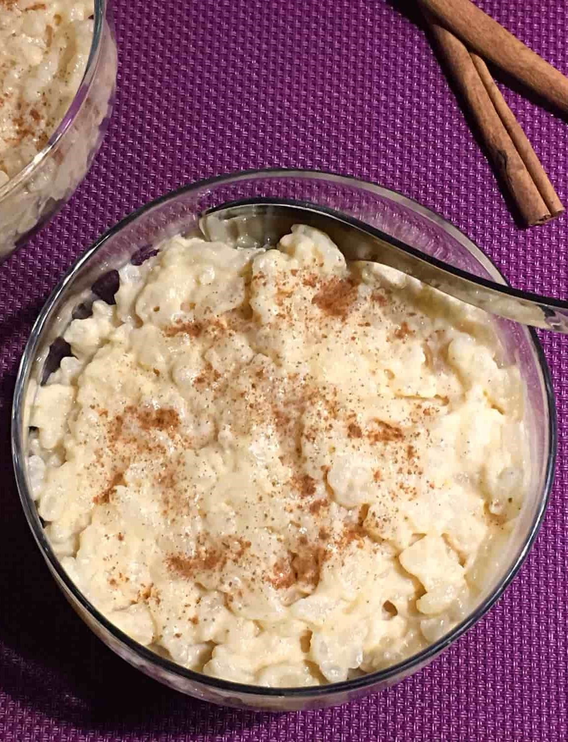 Creamy & Flavorful Slow Cooker Rice Pudding