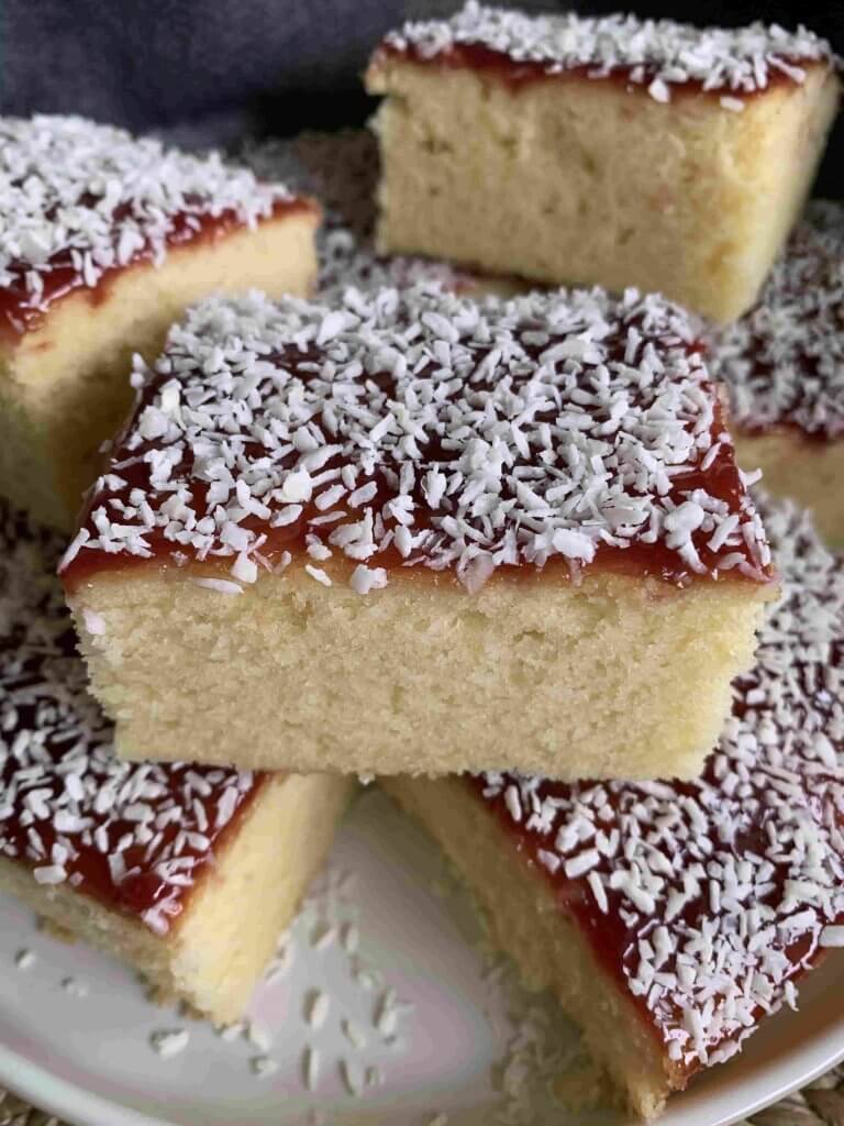Old School Jam And Coconut Sponge Easy and Healthy Recipes
