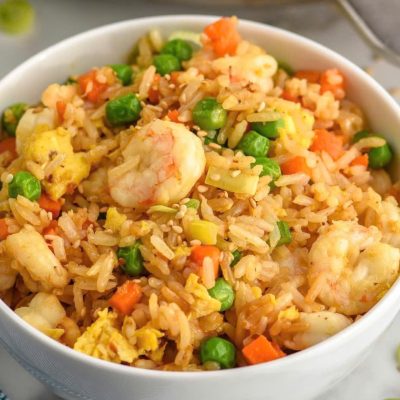 Shrimp Fried Rice Dish - Easy and Healthy Recipes