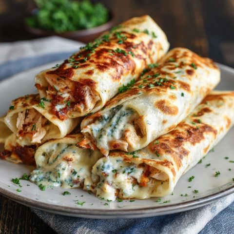 Lemony Chicken Ricotta Meatballs Over Garlic Spinach Orzo - Easy and ...