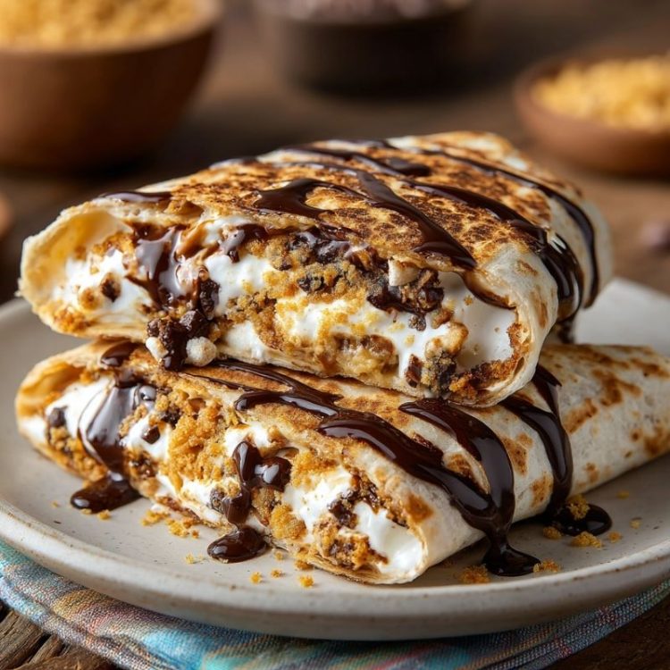 Crispy S’mores Crunchwrap - Easy and Healthy Recipes